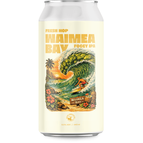 Mount Brewing Co Fresh Hop  Waimea Bay Foggy IPA