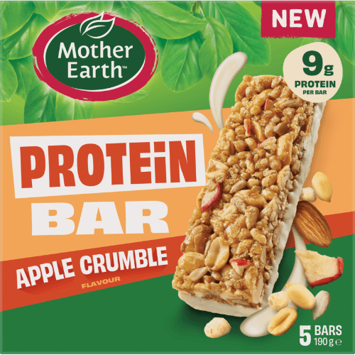 Mother Earth Apple Crumble Protein Bars