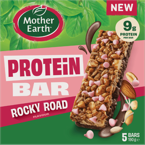 Mother Earth Rocky Road Protein Bars