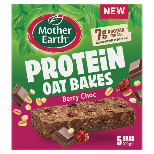 Mother Earth Berry Choc Protein Oat Bakes