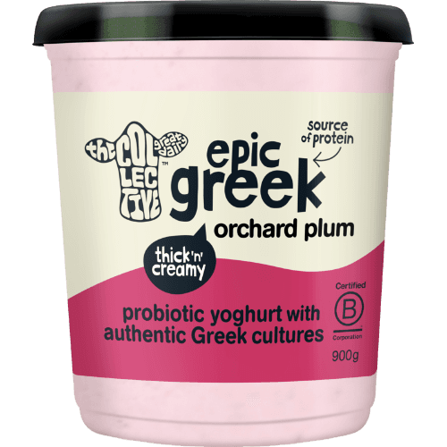 The Collective Epic Greek Orchard Plum Probiotic Yoghurt