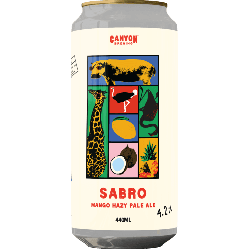 Canyon Brewing Sabro Mango Hazy Pale Ale