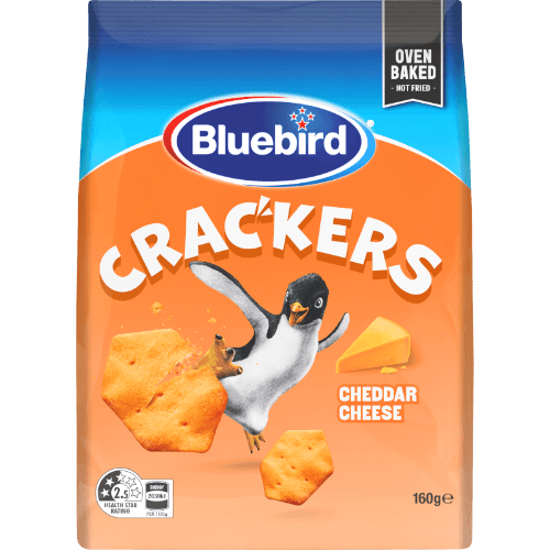 Bluebird Cheddar Cheese Crackers