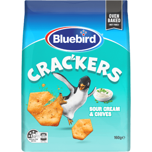 Bluebird Sour Cream & Chives Crackers