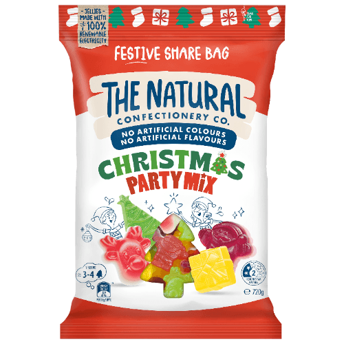 The Natural Confectionery Co. Christmas Party Mix