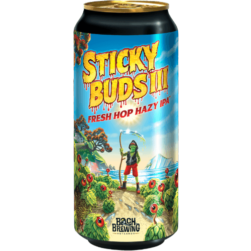 Bach Brewing Sticky Buds III Fresh Hop Hazy IPA
