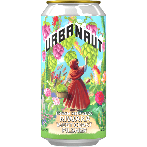 Urbanaut Fresh Hop 2026 Riwaka West Coast Pilsner