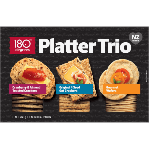 180 Degrees Platter Trio Crackers
