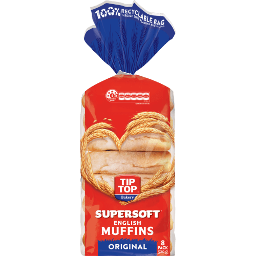 Tip Top Supersoft English Muffins