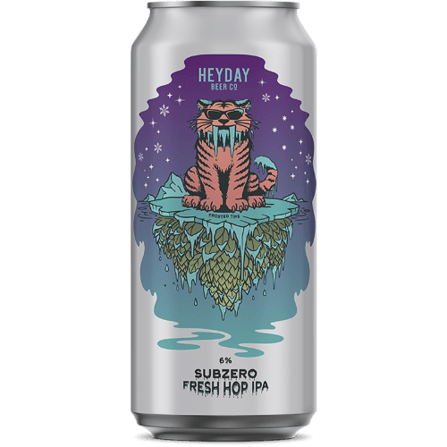 Heyday Beer Co Frosted Tips Sub-Zero Fresh Hop IPA