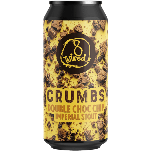 8 Wired Double Choc Chip Crumbs Stout