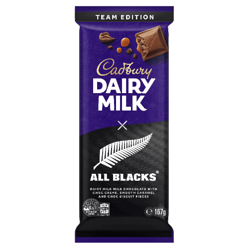 Cadbury Dairy Milk All Blacks Chocolate Block