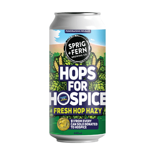 Sprig + Fern Brewing Co. Hops for Hospice Fresh Hops Hazy
