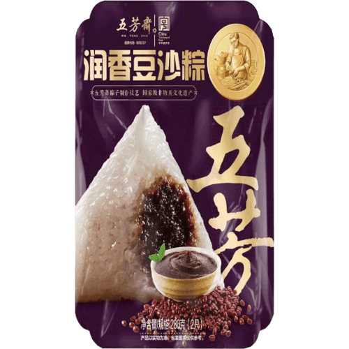Wufangzhai Red Bean Paste Rice Dumpling