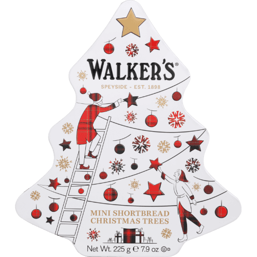 Walkers Mini Shortbread Christmas Tree Tin