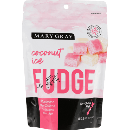 Mary Gray Coconut Ice Fudge