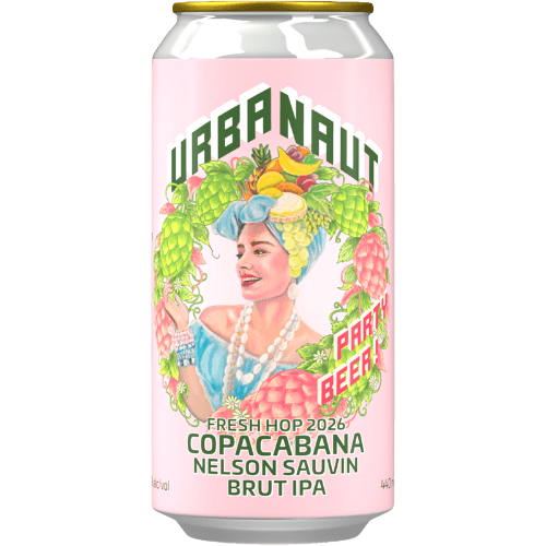 Urbanaut Fresh Hop 2026 Copacabana Nelson Sauvin Brut IPA