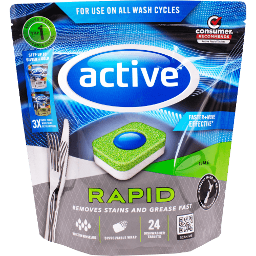 Active Rapid Lime Auto Dishwash Tablets