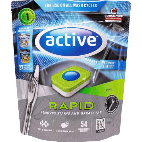 Active Rapid Lime Dishwash Tablets