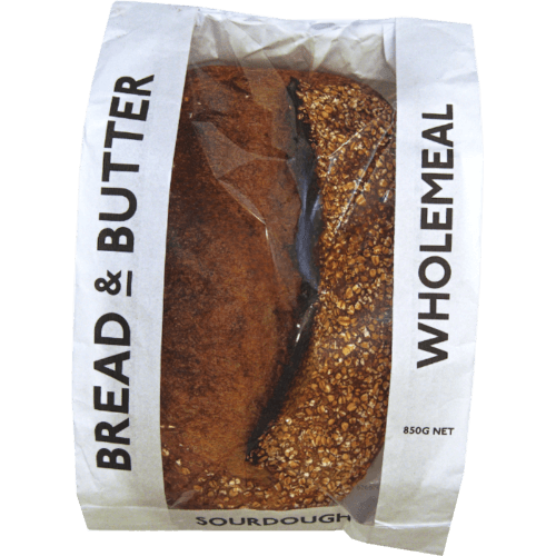 Bread & Butter Wholemeal Unsliced Bread