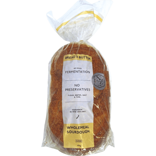Bread & Butter Sourdough Wholemeal Bread