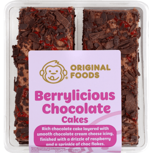 Original Foods Berrylicious Chocolate Cake