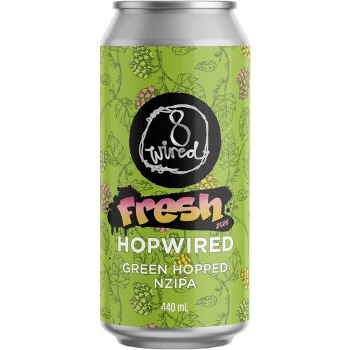 8 Wired Fresh Hopwired 2026 Green Hopped NZIPA