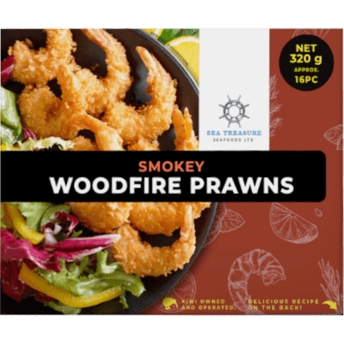 Naked Grouse Firewood Smoked Prawns