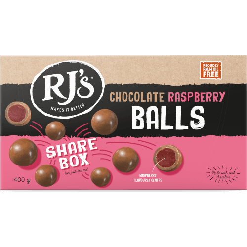 RJ's Gift Box Raspberry Chocolate Balls