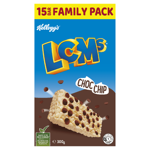 Kellogg's Choc Chip Rice Bubble Bars