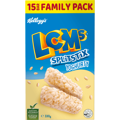 Kellogg's LCMs Yoghurty Splitstix Family Pack