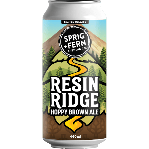 Sprig + Fern Brewing Co. Resin Ridge Hoppy Brown Ale