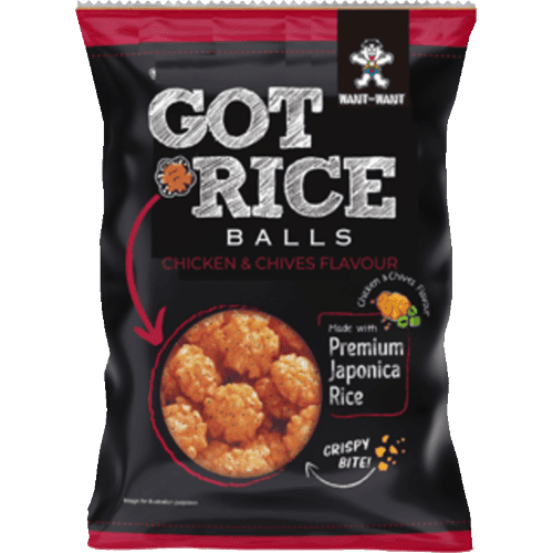 Got Rice Chicken & Chives Rice Crackers