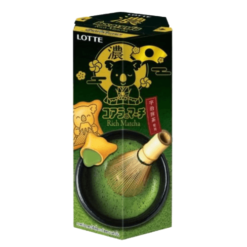 Lotte Koala's Rich Matcha Biscuits