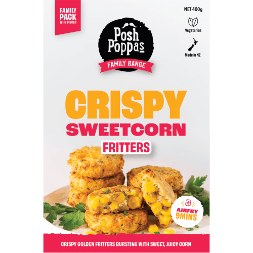 Posh Poppas Crispy Sweetcorn Fritters