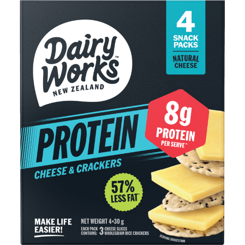 Dairyworks Protein Cheese & Crackers