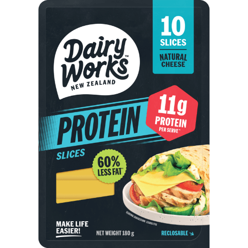 Dairyworks Protein Cheese Slices