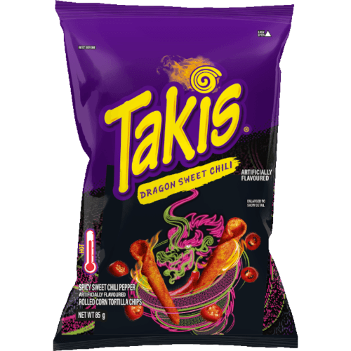 Takis Dragon Sweet Chili Corn Tortilla Chips