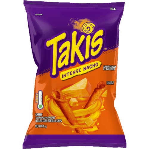 Takis Intense Nacho Corn Tortilla Chips