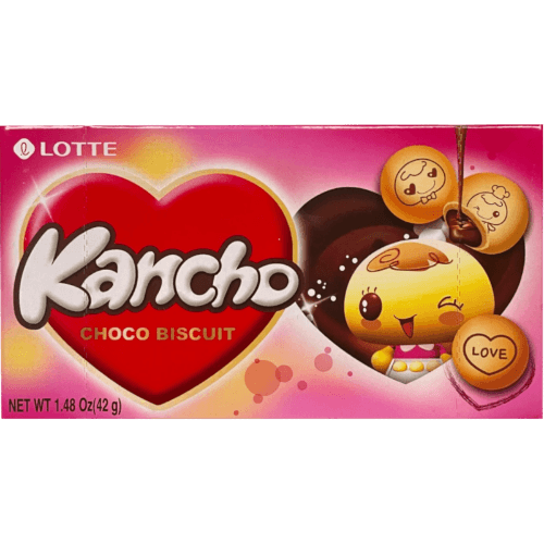 Lotte Kancho Chocolate Biscuits