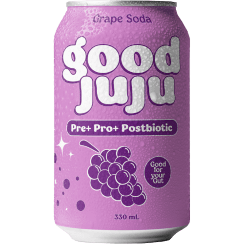 Good Juju Pre+ Pro+ Postbiotic Grape Soda