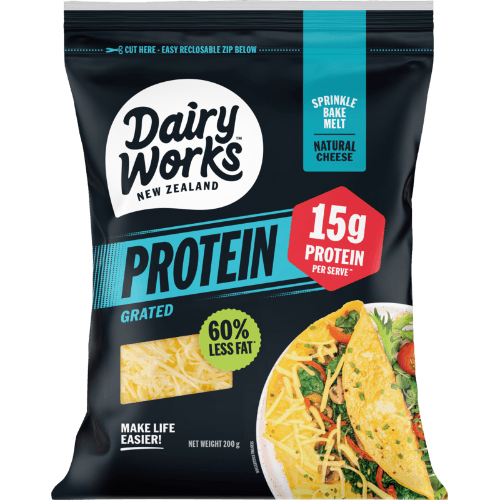 Dairyworks Protein Grated Cheese