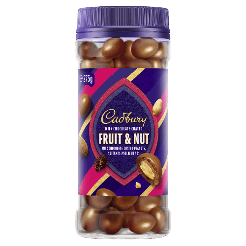 Cadbury Milk Chocolate Coated Fruit & Nut
