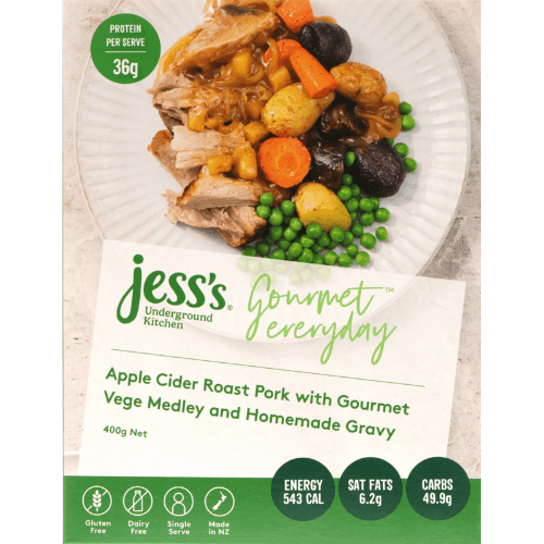 JUK Apple Cider Roast Pork with Roast Vege Medley