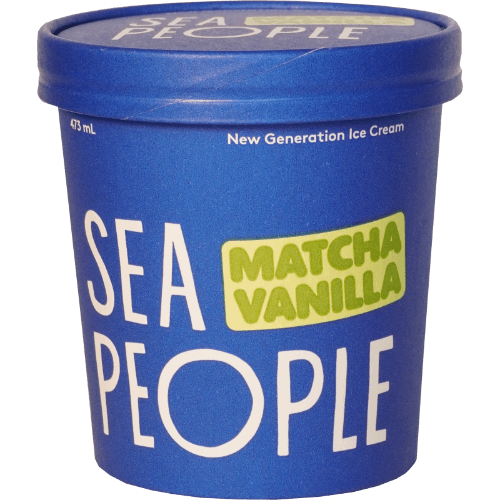 Sea People Matcha Vanilla Ice Cream