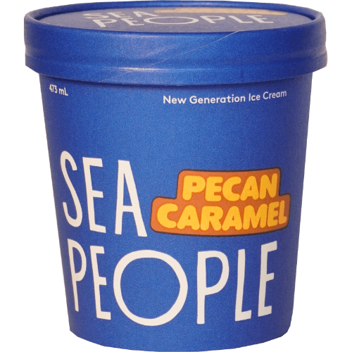 Sea People Pecan Caramel Ice Cream