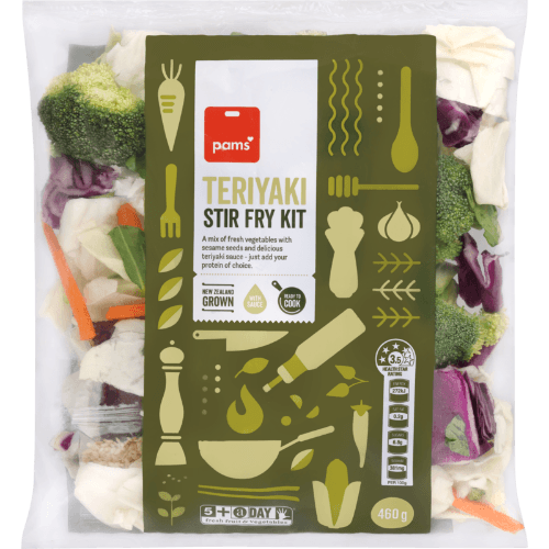 Pams Teriyaki Stir Fry Kit