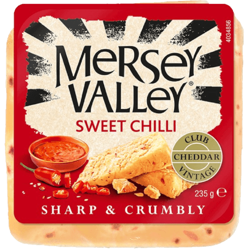 Mersey Valley Club Sweet Chilli Club Cheddar Cheese