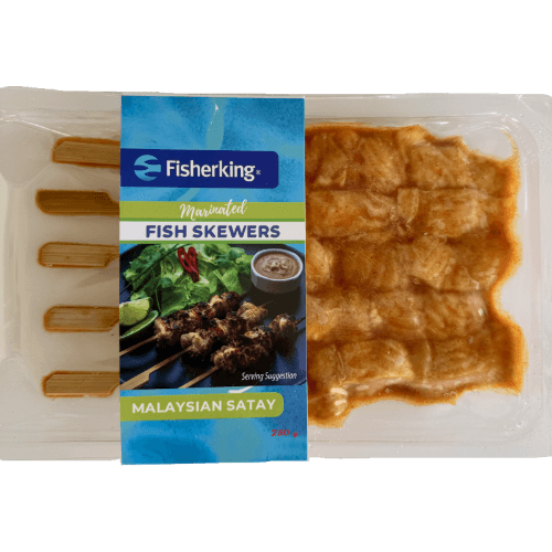 Fisherking Malaysian Satay Marinated Fish Skewers