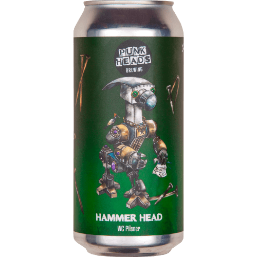 Punk Heads Brewing Hammer Head West Coast Pilsner
